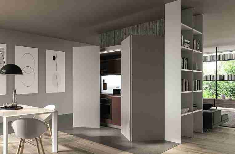 Cucina a scomparsa